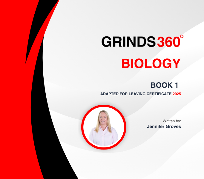 Leaving Cert Biology Notes written by Jennifer Groves for Grinds 360