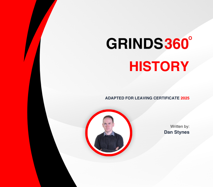 H1 History Notes written. by Dan Stynes for Grinds 360