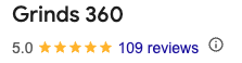 grinds360 google reviews